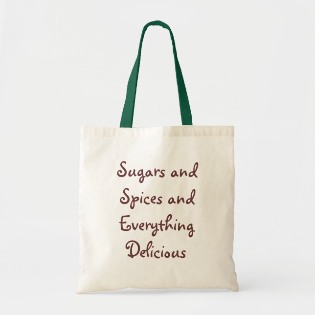 Sugars and Spices Shopping Bag (Front)