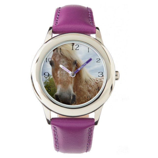 "Sugar's Stride: The Appaloosa's Grace" Watch (Front)