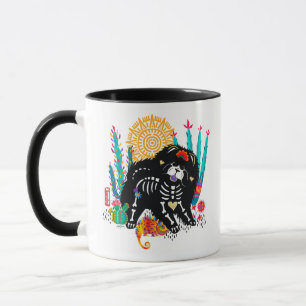 SUGARSKULL NIRVANA chow dog halloween 11 oz mug