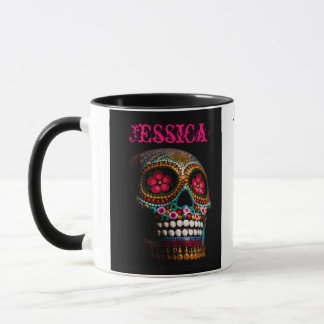 Suger Skull Personalised Mug