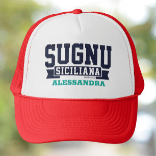 Sugnu Siciliana Personalised Trucker Hat