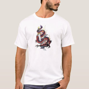 Sui Riu Japanese Dragon Katana T-Shirt