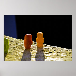 Suicidal Jelly Baby Poster