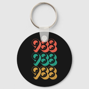 Suicide Awareness - 988 Shirt - Suicide Prevention Key Ring