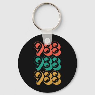 Suicide Awareness - 988 Shirt - Suicide Prevention Key Ring