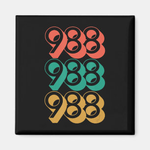 Suicide Awareness - 988  - Suicide Prevention 988  Magnet