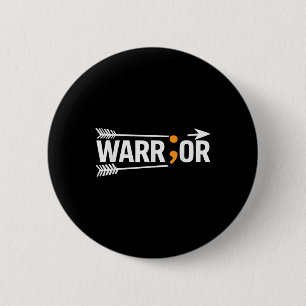Suicide Awareness Depression Anxiety Mental Health 6 Cm Round Badge