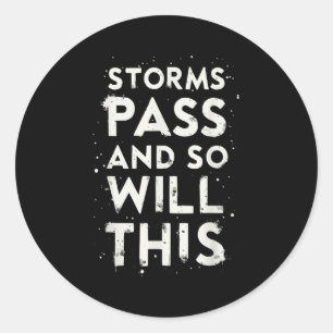 Suicide Awareness Depression Anxiety Mental Health Classic Round Sticker
