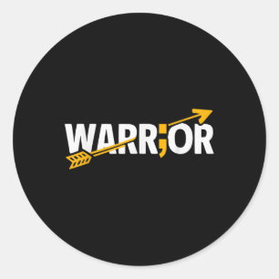 Suicide Awareness Depression Anxiety Mental Health Classic Round Sticker