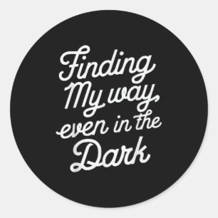 Suicide Awareness Depression Anxiety Mental Health Classic Round Sticker