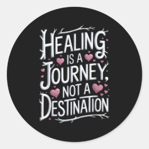 Suicide Awareness Depression Anxiety Mental Health Classic Round Sticker