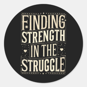 Suicide Awareness Depression Anxiety Mental Health Classic Round Sticker