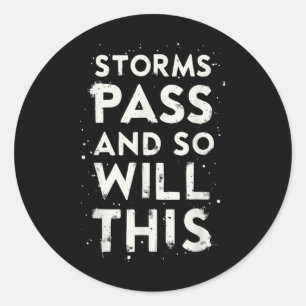 Suicide Awareness Depression Anxiety Mental Health Classic Round Sticker