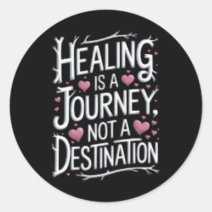 Suicide Awareness Depression Anxiety Mental Health Classic Round Sticker