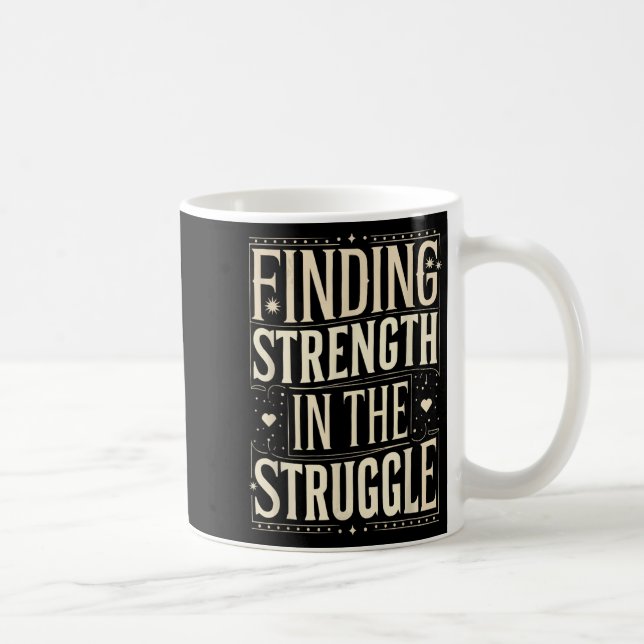 Suicide Awareness Depression Anxiety Mental Health Coffee Mug (Right)