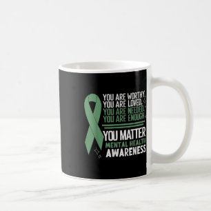 Suicide Awareness Depression Anxiety Mental Health Coffee Mug