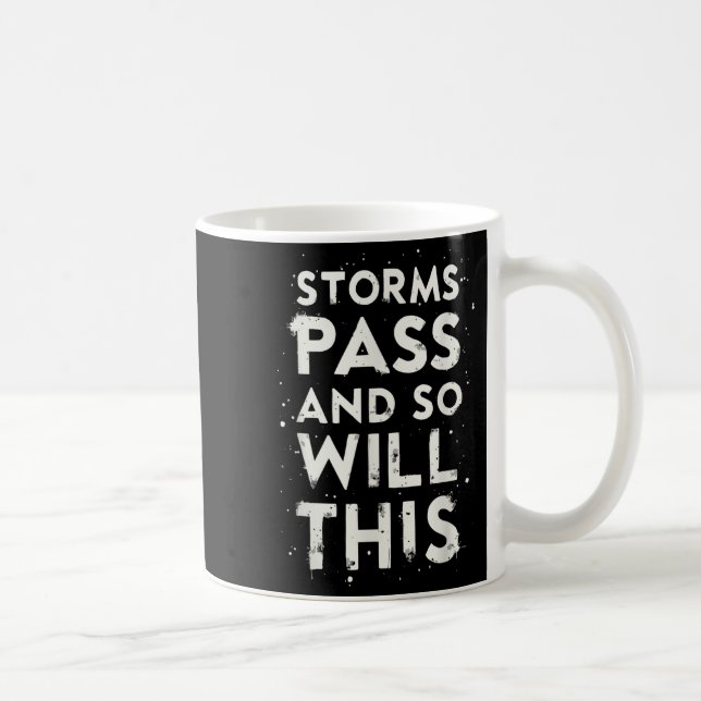 Suicide Awareness Depression Anxiety Mental Health Coffee Mug (Right)