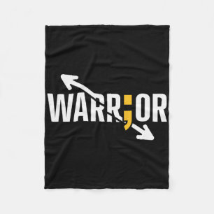 Suicide Awareness Depression Anxiety Mental Health Fleece Blanket