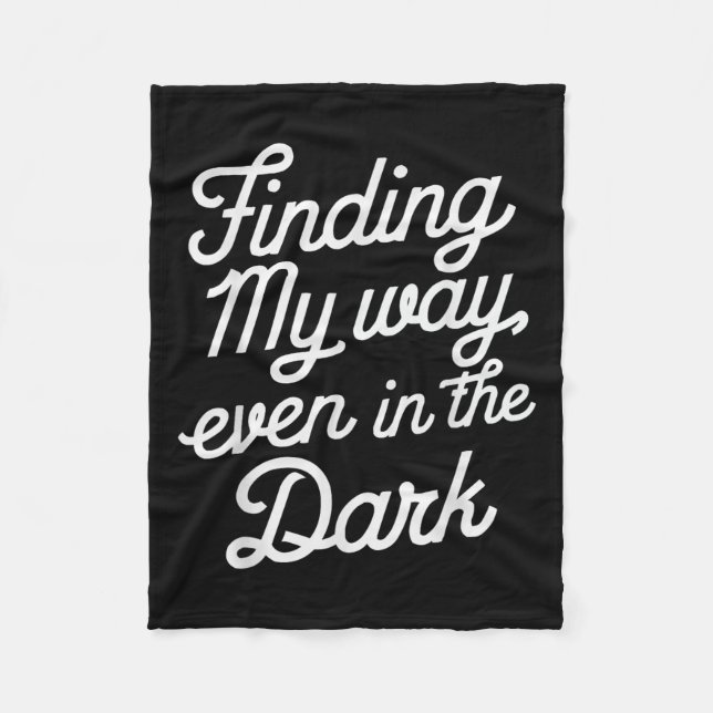 Suicide Awareness Depression Anxiety Mental Health Fleece Blanket (Front)