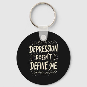 Suicide Awareness Depression Anxiety Mental Health Key Ring