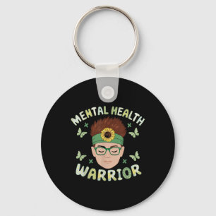 Suicide Awareness Depression Anxiety Mental Health Key Ring