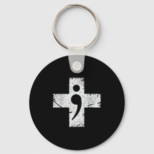 Suicide Awareness Depression Anxiety Mental Health Key Ring