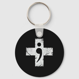 Suicide Awareness Depression Anxiety Mental Health Key Ring