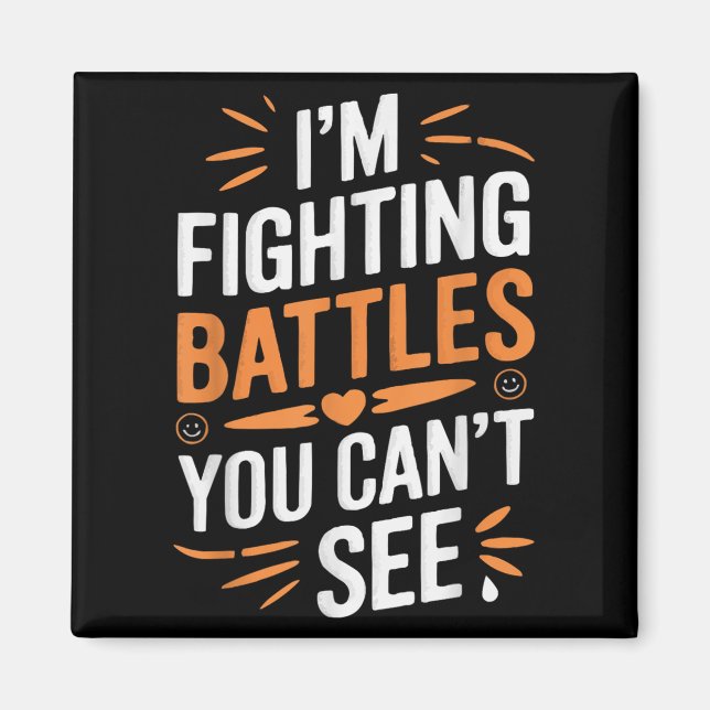 Suicide Awareness Depression Anxiety Mental Health Magnet (Front)