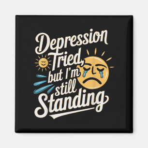 Suicide Awareness Depression Anxiety Mental Health Magnet