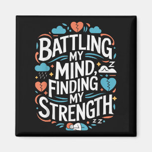 Suicide Awareness Depression Anxiety Mental Health Magnet