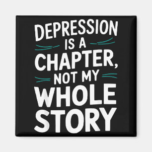 Suicide Awareness Depression Anxiety Mental Health Magnet