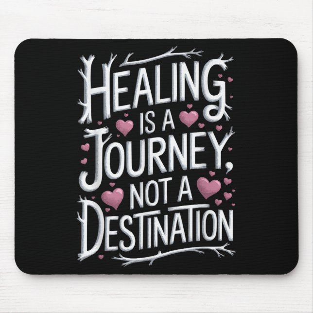 Suicide Awareness Depression Anxiety Mental Health Mouse Mat (Front)