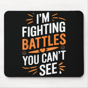 Suicide Awareness Depression Anxiety Mental Health Mouse Mat