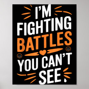 Suicide Awareness Depression Anxiety Mental Health Poster