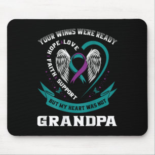 Suicide Awareness In Memory Of My Grandpa Back Pri Mouse Mat