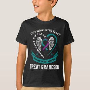 Suicide Awareness In Memory Of My Great Grandson B T-Shirt