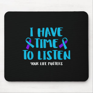 Suicide Awareness Mental Health Awareness _ Mens & Mouse Mat