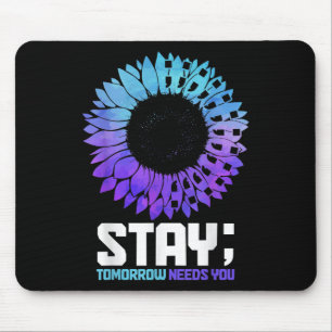 Suicide Awareness Month Stay Mental Health S _1  Mouse Mat