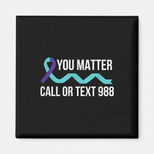 Suicide Awareness Prevention 988 Hotline Shirt - Y Magnet