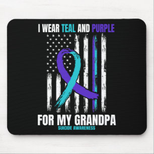 Suicide Awareness Prevention Grandpa Women Men Ame Mouse Mat