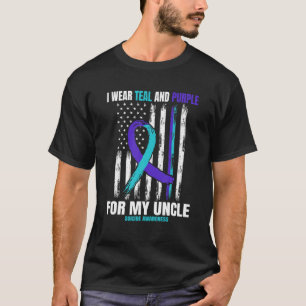 Suicide Awareness Prevention Women Men Uncle Ameri T-Shirt
