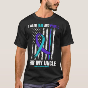 Suicide Awareness Prevention Women Men Uncle Ameri T-Shirt