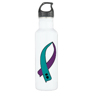 Suicide Awareness Ribbon 710 Ml Water Bottle