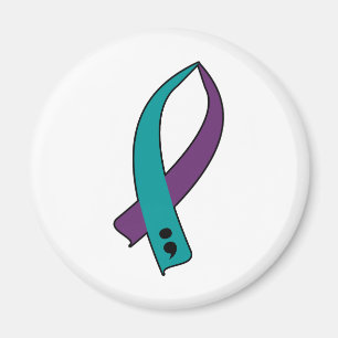 Suicide Awareness Ribbon Magnet