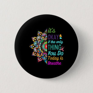 Suicide Awareness Semicolon 988 Gift Ideas 1 6 Cm Round Badge