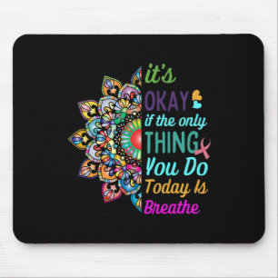 Suicide Awareness Semicolon 988 Gift Ideas 1 Mouse Mat