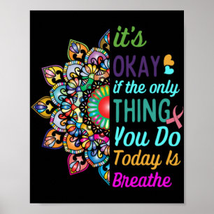 Suicide Awareness Semicolon 988 S 1  Poster