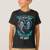Suicide Awareness Shirt Aunt Mens Women Prevention