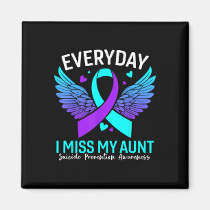 Suicide Awareness Shirt Aunt Suicide Prevention Magnet