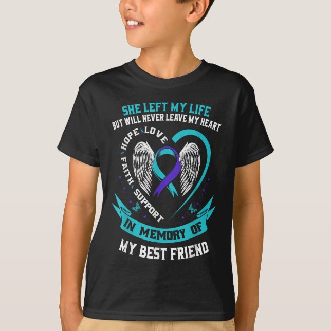 Suicide Awareness Shirt Best Friend Prevention Shi (Front)